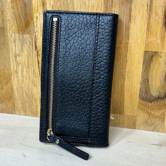 Kate Spade Staci Latge Bifold Black Leather Wallet - Picture 2 of 7